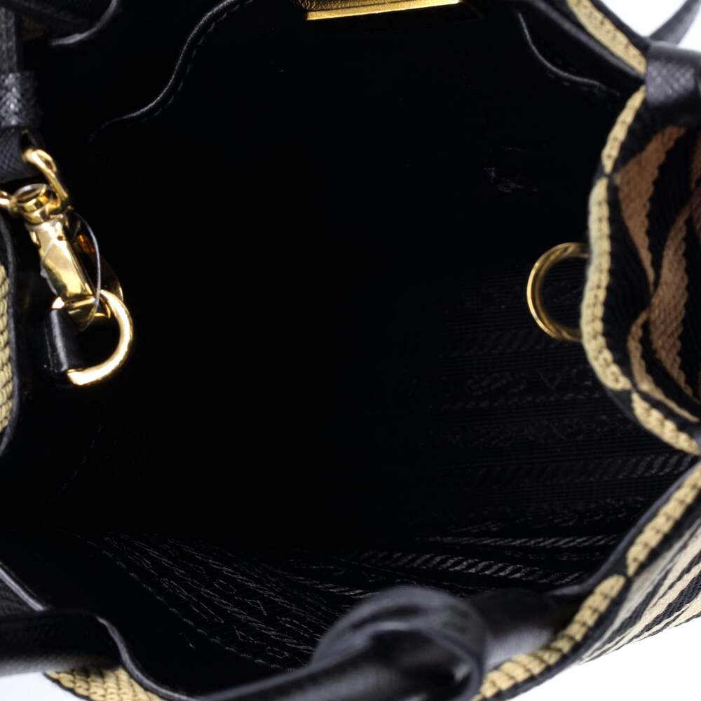 Prada Symbole Shopper Tote Jacquard #200644P18B - Picture 5 of 7